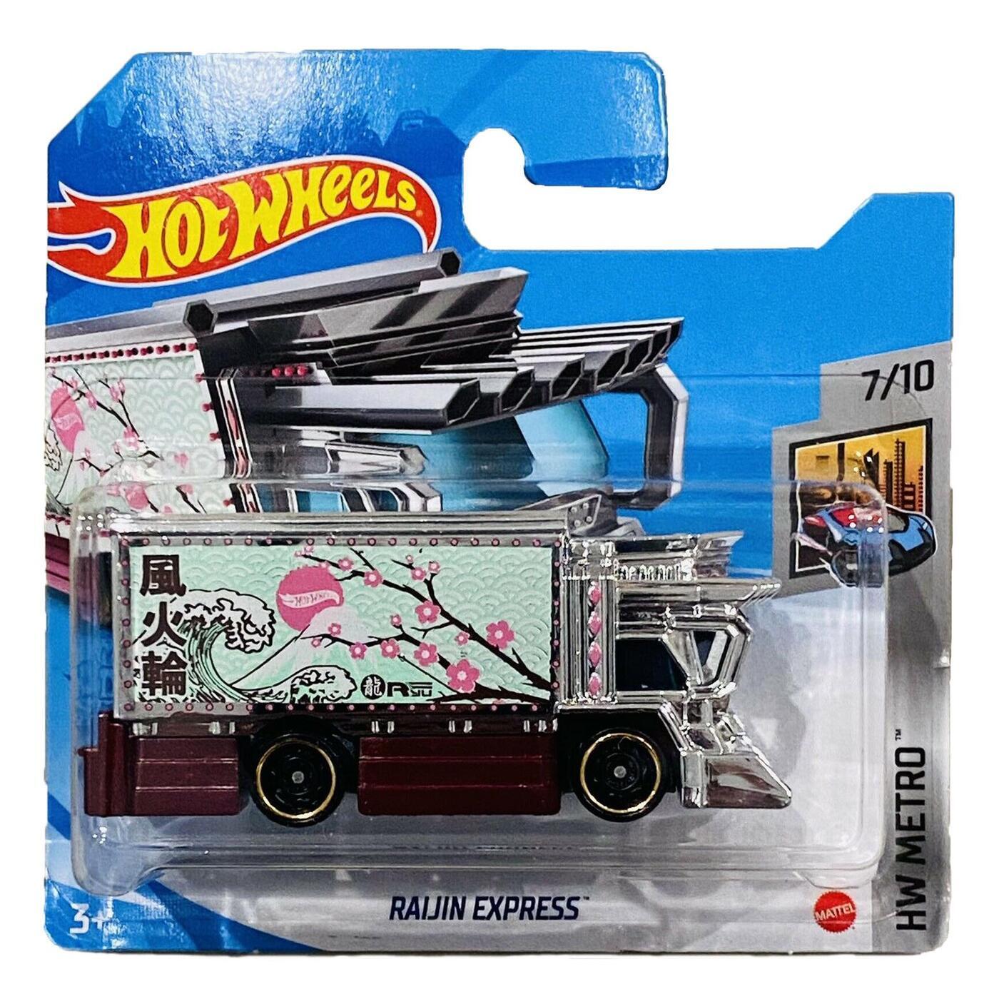 Hot Wheels Базовая машинка Raijin Express, 5785/GTB63 купить на