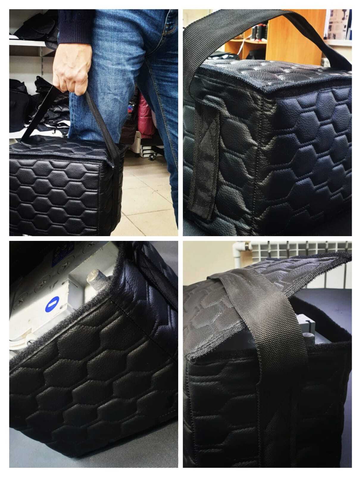 Чехолдляаккумулятораавтомобилясдномиручкойутеплительаккумулятора,(60-А/Ч)(242x175x190)