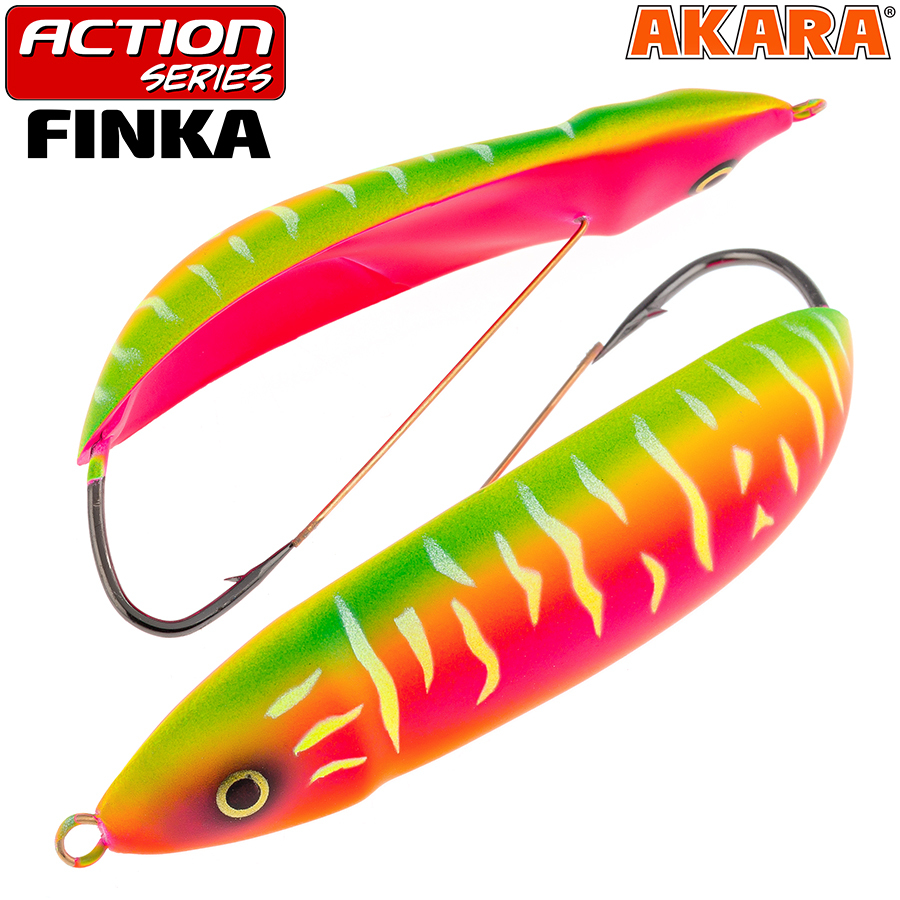 Блесна колеб. незац. Akara Action Series Finka 80S 21 гр. A207