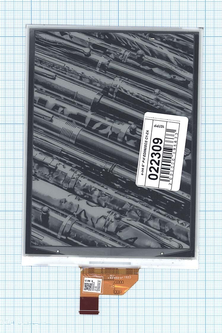 Матрицасовместимаясe-ink6PVIED060SCSC1-ZA,Диагональ6,PVI