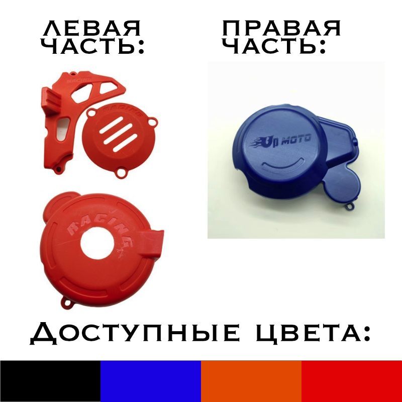 Защита двигателя 172 fmm CB250-F zongshen "Вариант А"