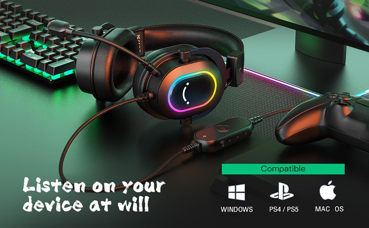 Наушники проводные fifine. Fifine ampligame h6 наушники. Fifine Headset h6. Fifine Dynamic RGB(h6). Наушники Fifine Dynamic h6.