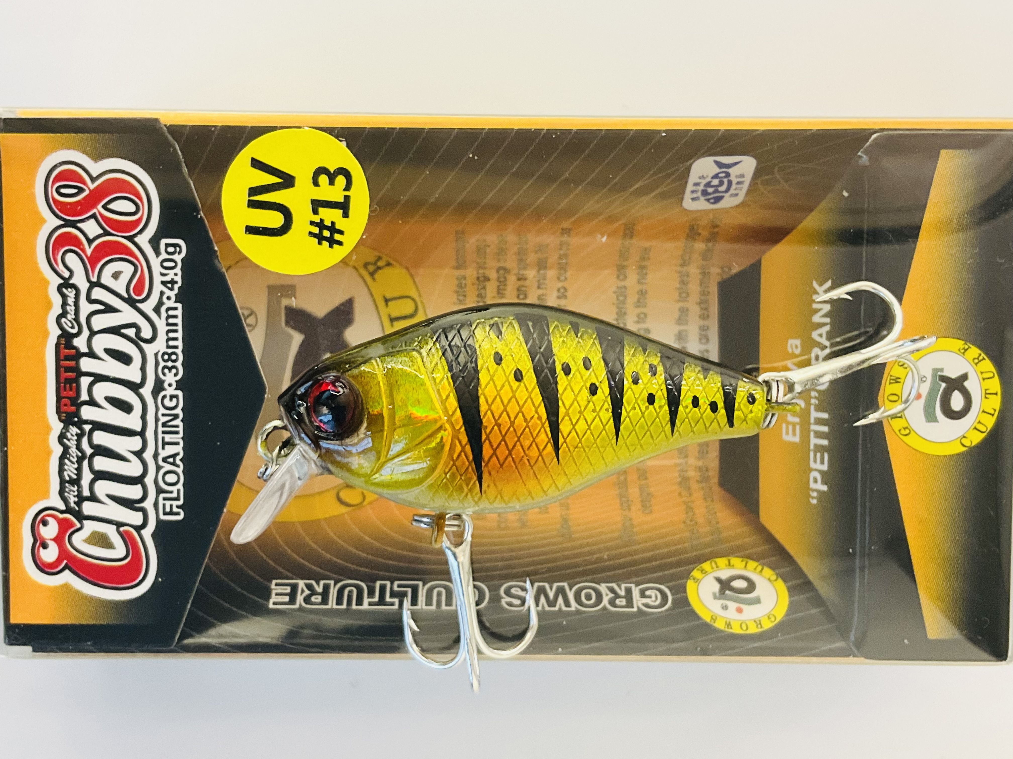 38f Воблер Крэнк (Crank) Grows Culture CHUBBY 38F, 0.2-0.6 м купить c ...