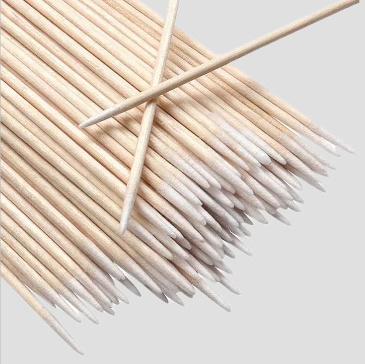 Микробраши деревянные для ресниц, бровей, ногтей 300 штук Одноразовые ...