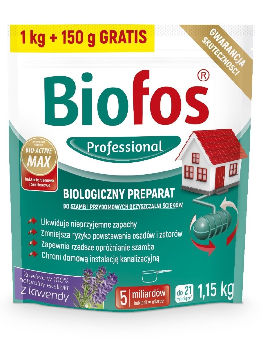 Biofos Professional Биологический препарат для септиков, дачных ...