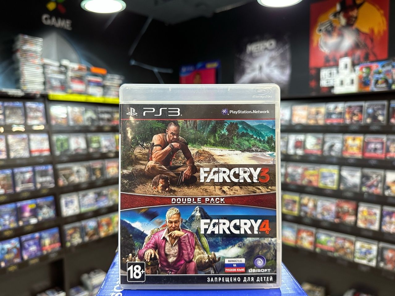 Игра Far Cry 3 + Far Cry 4 PS3 (Русская версия) (Box)