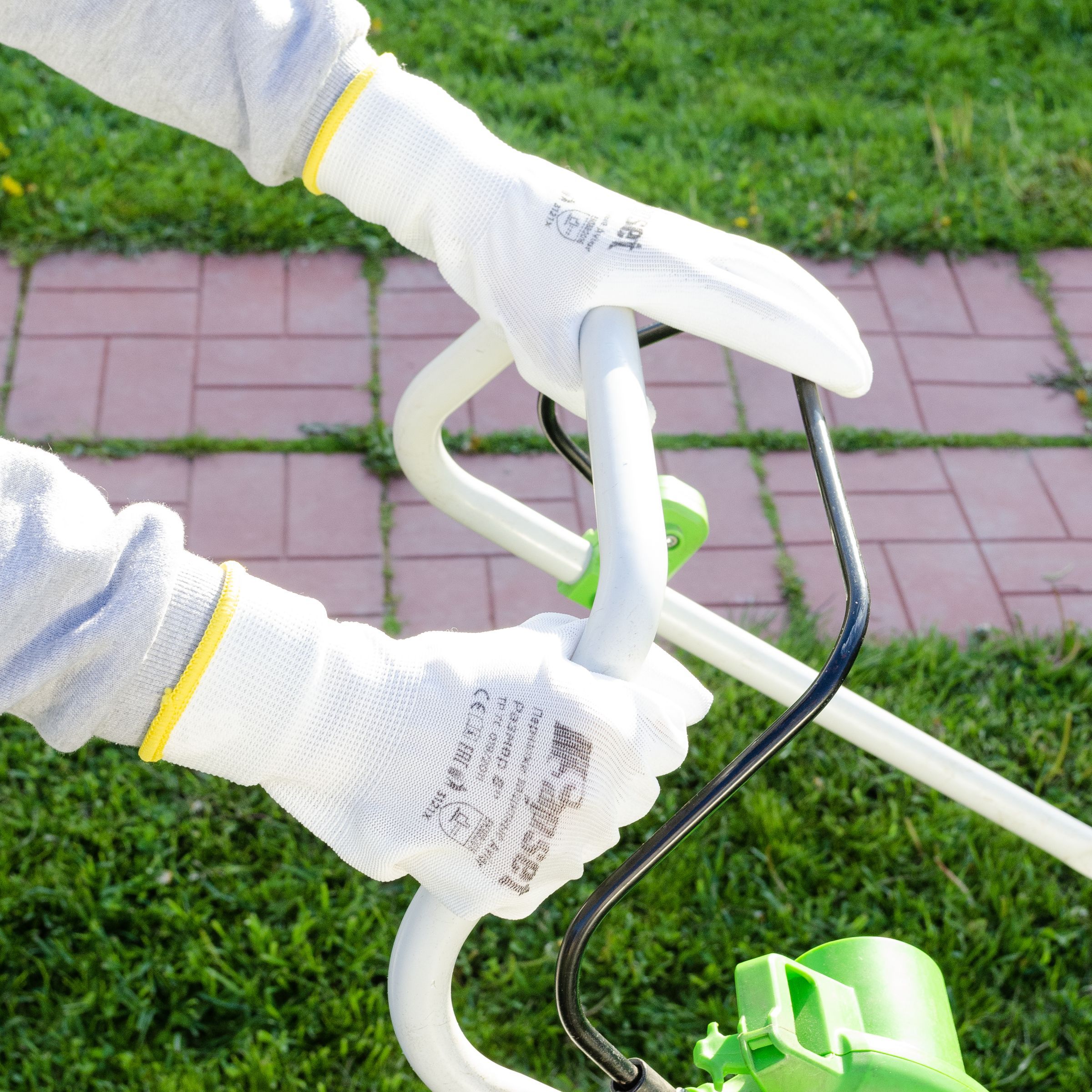 Перчатки рабочие защитные с покрытием L , Пара / Aviorwhite перчатки хб ...