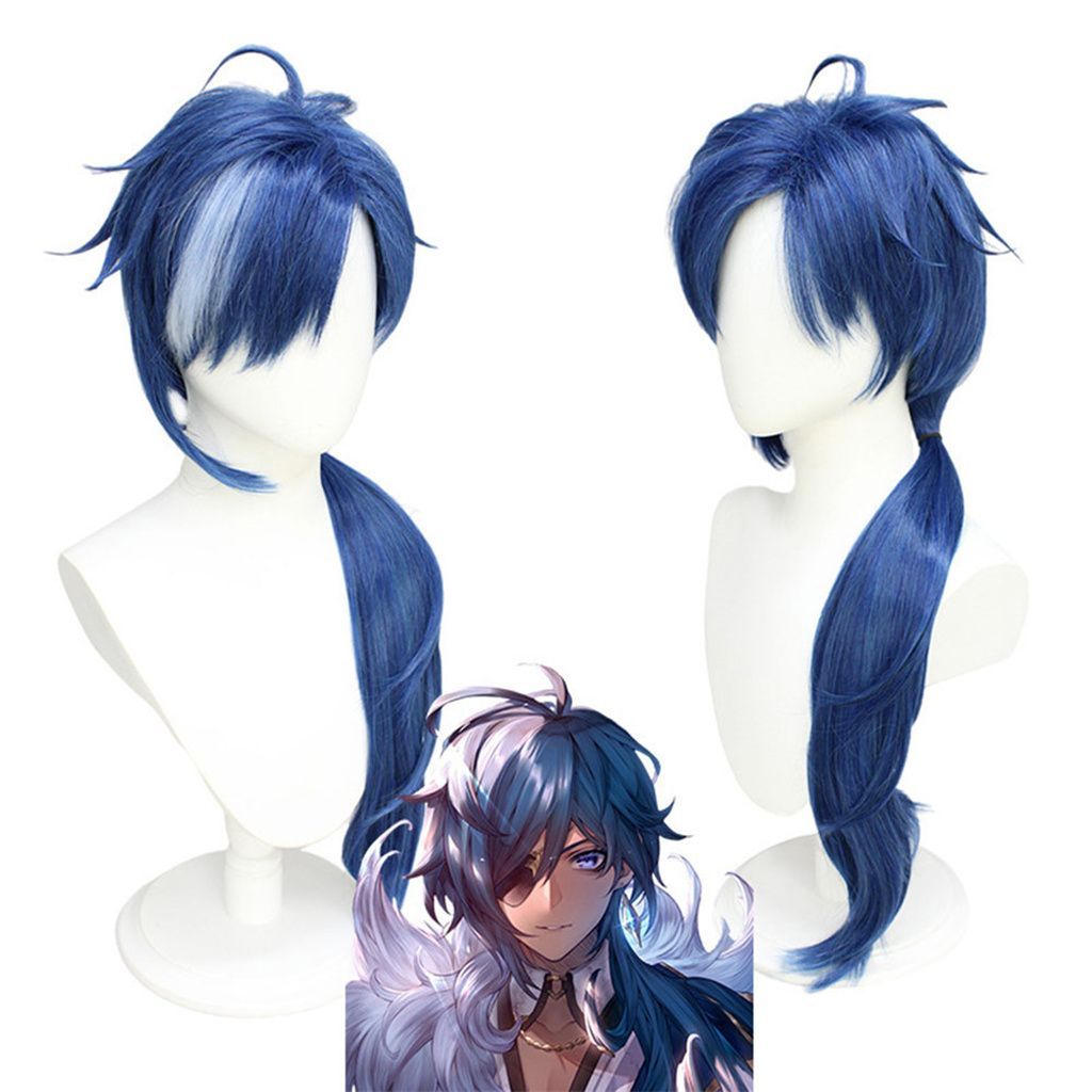 Anime Manga Game Genshin Impact Kaeya Halloween Carnival Party Cosplay Wig  мультфильм аниме косплей парик - купить по доступным ценам в  интернет-магазине OZON (1336145423)