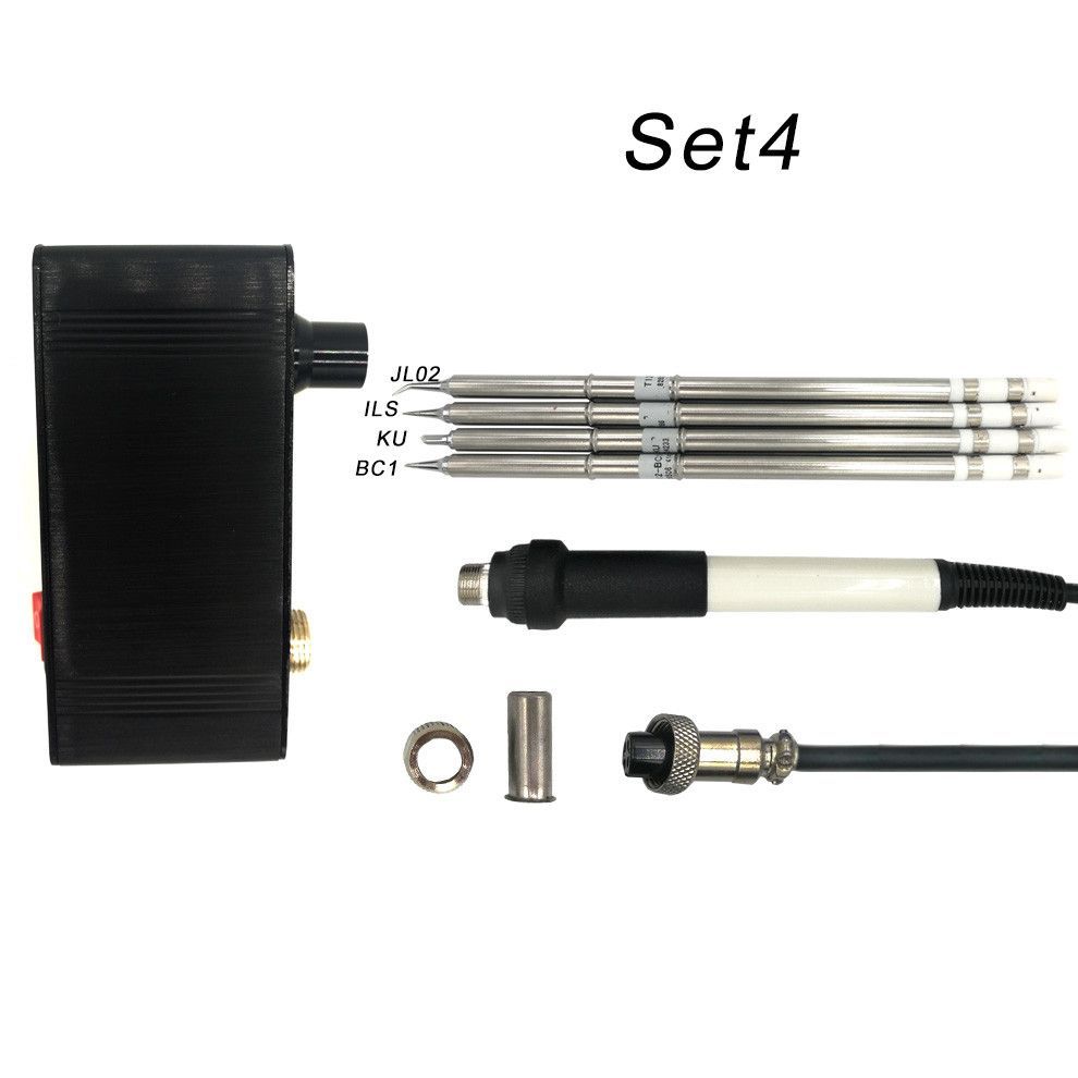 ВерсиясветодиоднойпаяльнойстанцииT12-605BПортативныйцифровойутюгT12безадаптерапитаниясручкой907