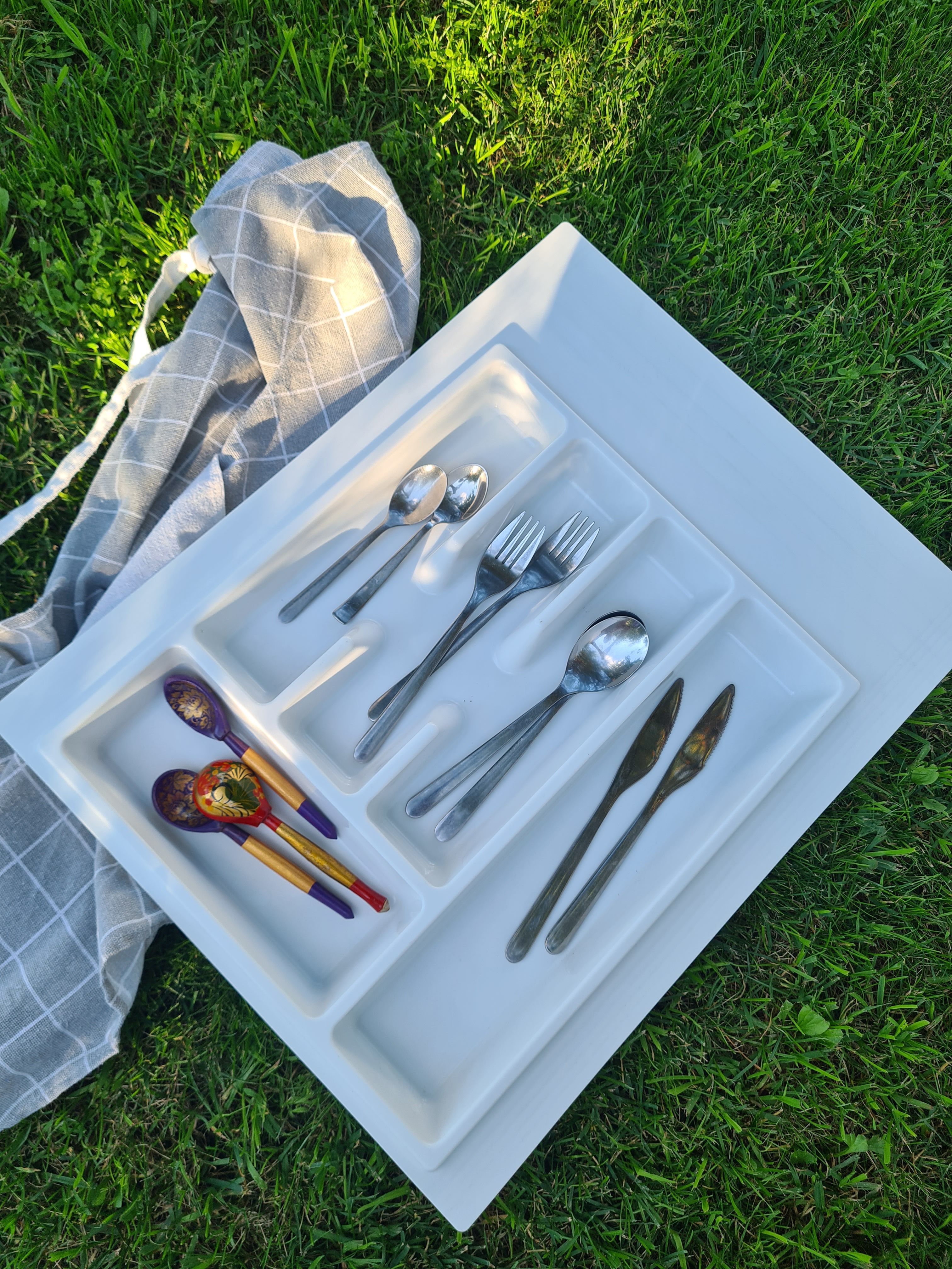 Подставка для столовых приборов Альтернатива , 48.5 см х 38.5 см х 4 см ...