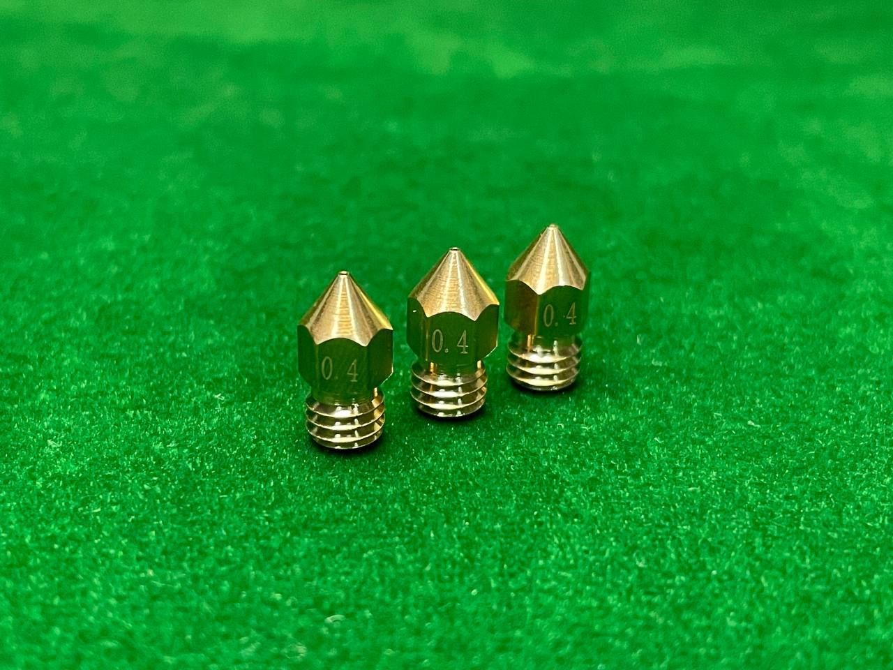 Сопло MK8 0.4мм для (3Д) принтера (3шт)