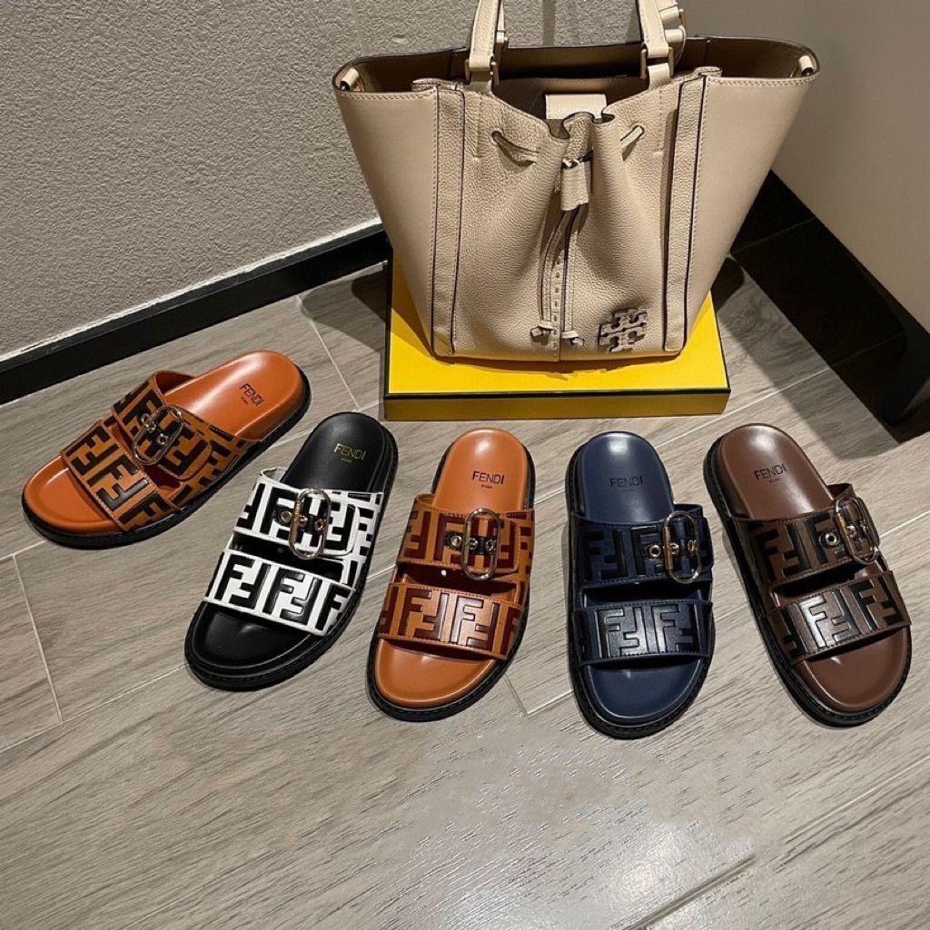 Fendi cheap pearland slides