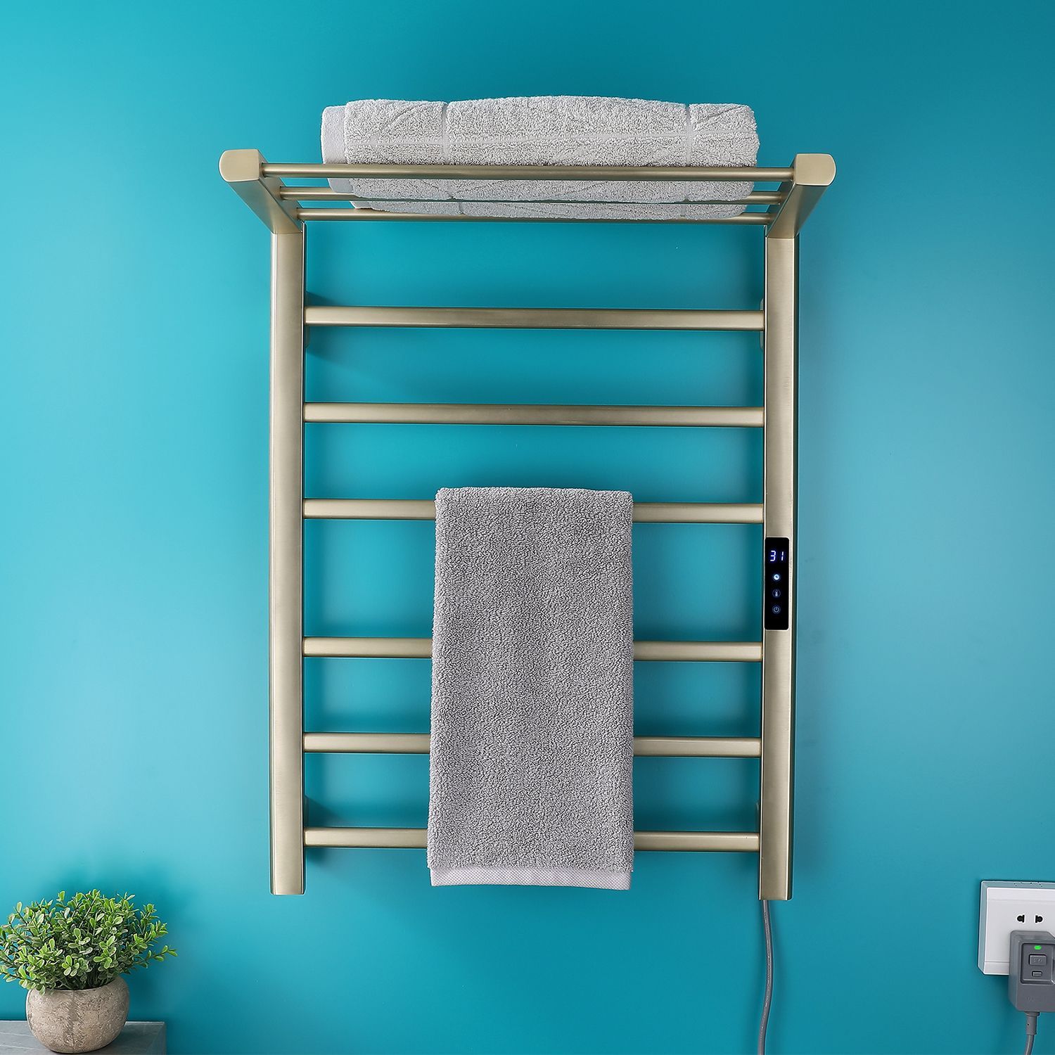 Полотенцесушитель Электрический Sunny coco 500мм 650мм форма Лесенка ...