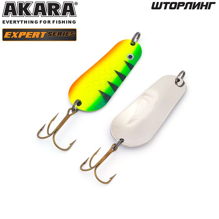 Блесна колеб. Akara Expert Шторлинг 55 мм 12 гр. 6/SIL