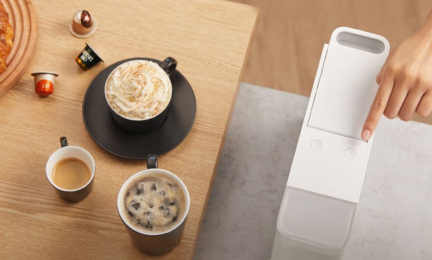 Капсульная кофемашина Xiaomi Mijia Capsule Coffee Machine S1301, белый ...