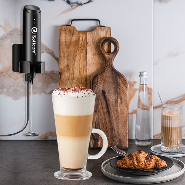 Капучинатор вспениватель молока iSottcom венчик для взбивания ...