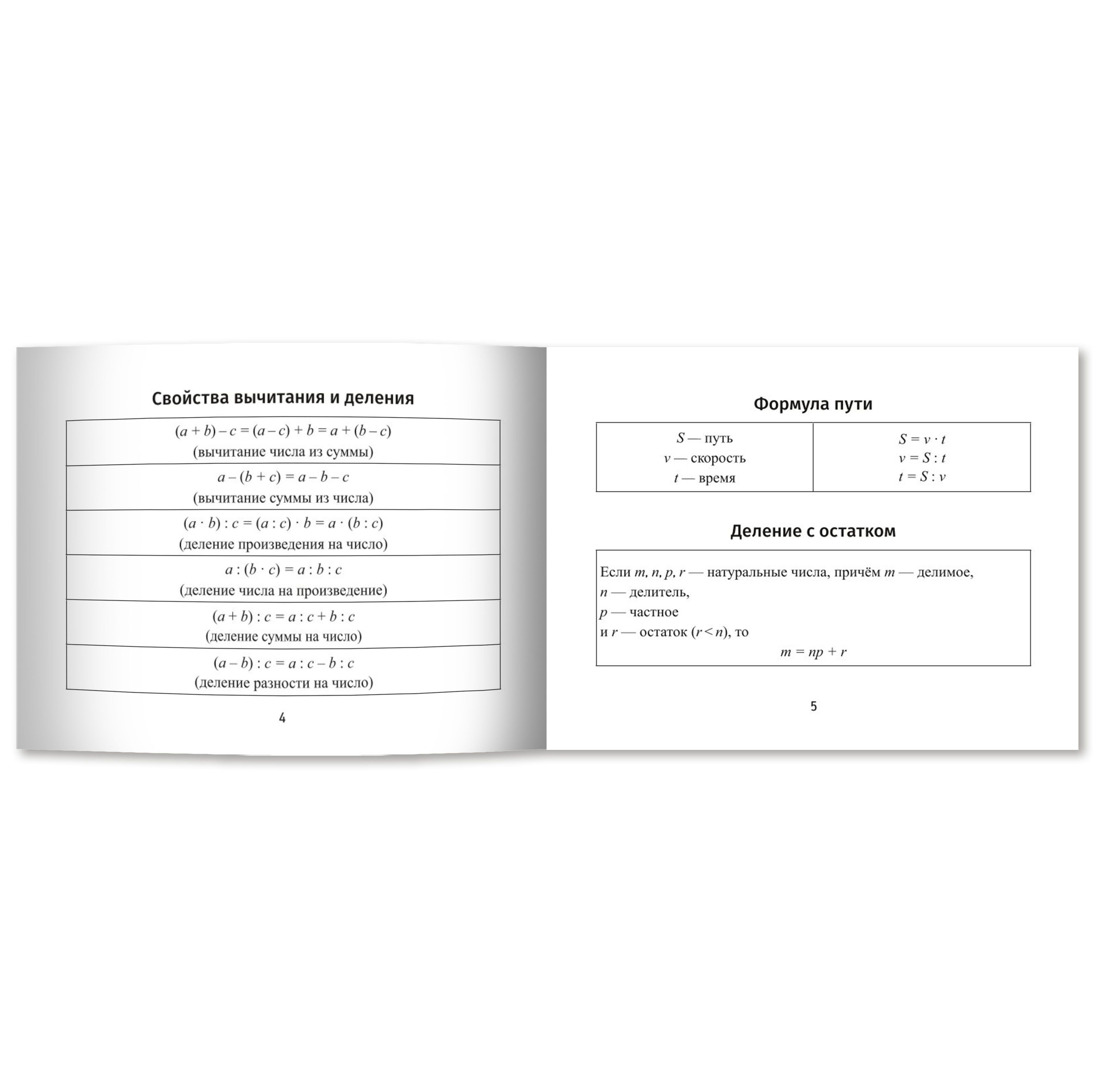 Формулы по алгебре. Мини-формат | Reference Book - Ozon image 7