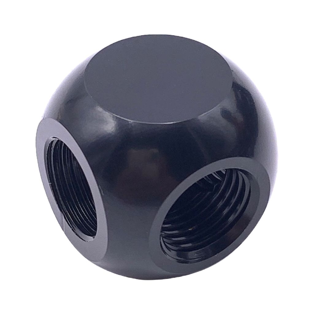 ТройникG1/4дляводяногоохлаждения,Черный-Тройник