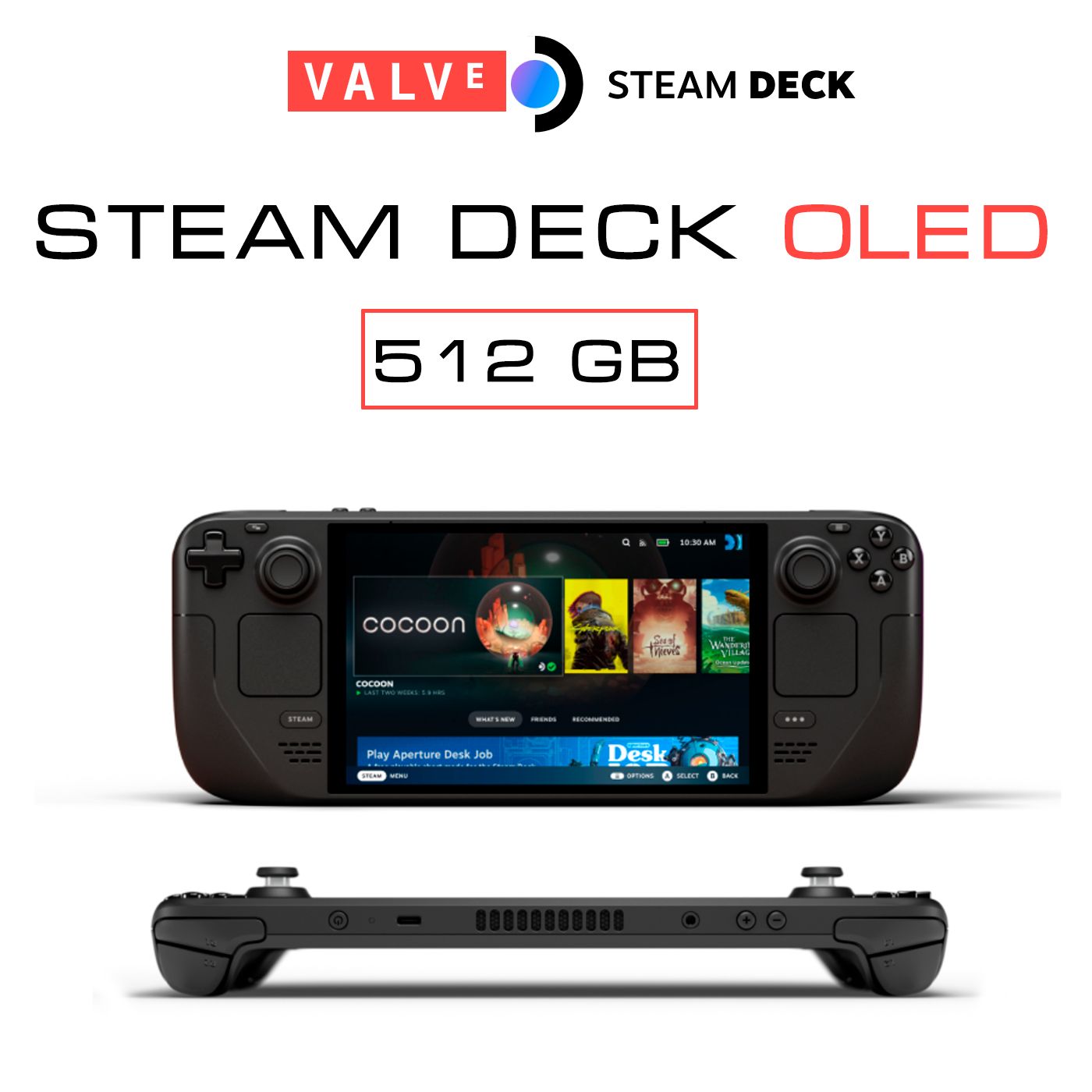 Игровая портативная приставка Valve Steam Deck OLED 512 Гб