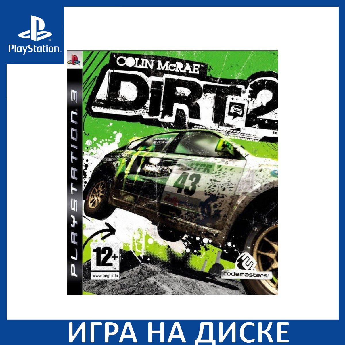 Jeu Colin Mcrae Dirt 2 Playstation 3 PS3 En Bon état Avec Boitier PAL...