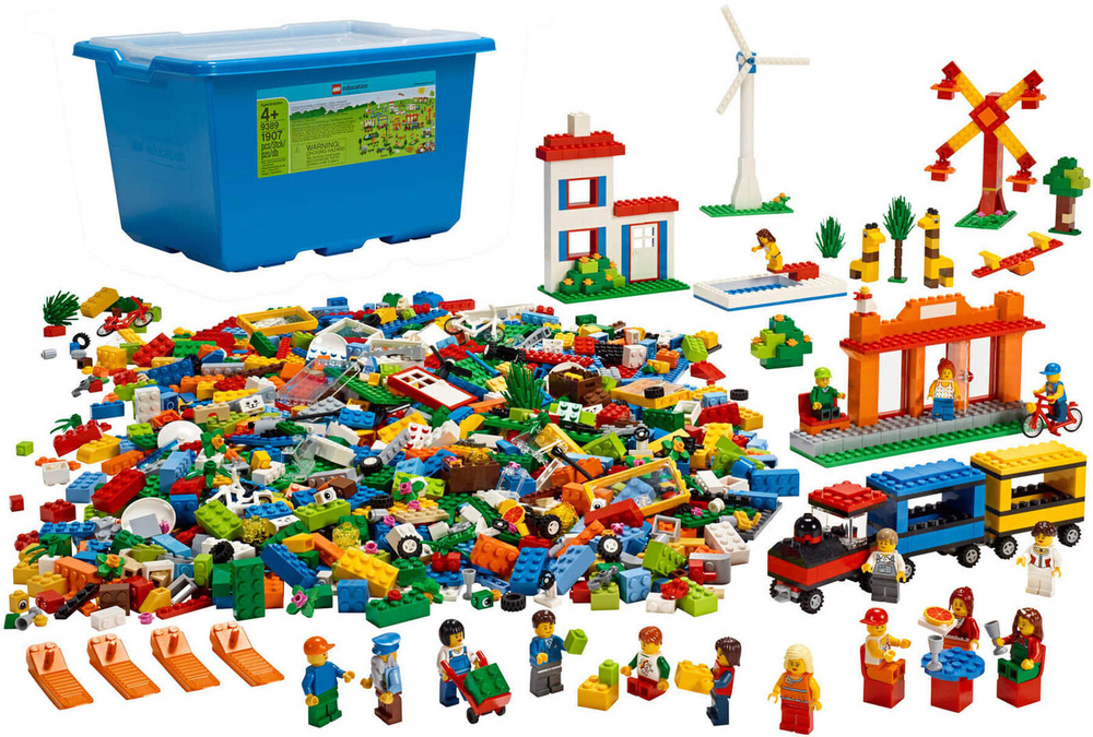 LEGO 9389 Городская жизнь #1