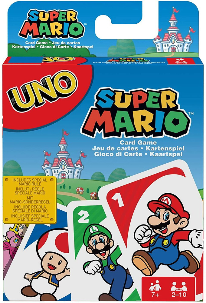 Настольная игра UNO Super Mario - Уно Супер Марио