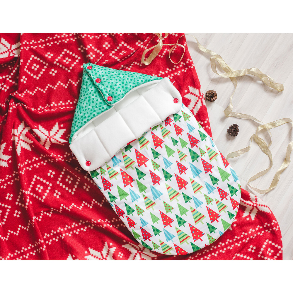 Зимний конверт для новорожденного (03 КЗ ЖМКЗ Елки) - купить с ...