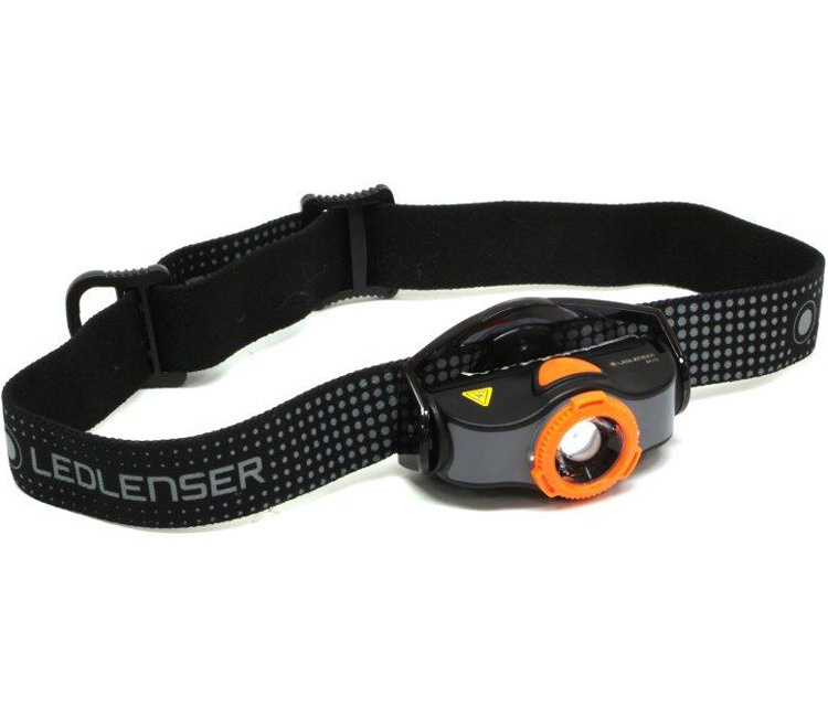 Фонарь налобный LED Lenser MH3 Черный/Оранжевый 502148 #1