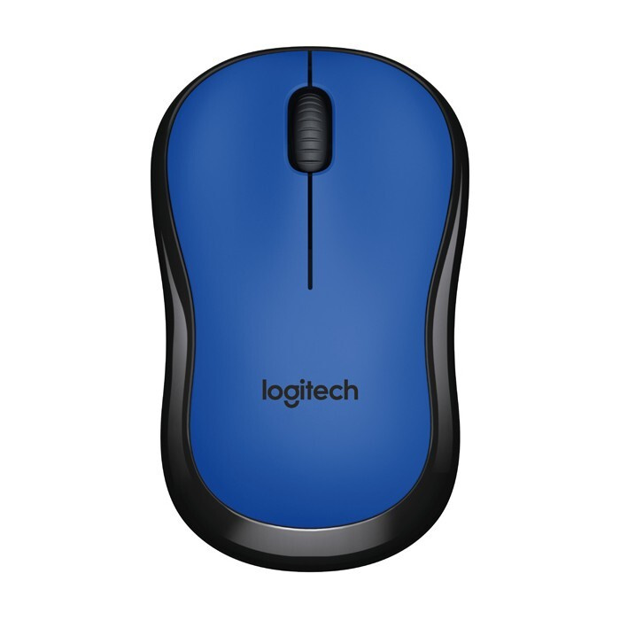 Мышь беспроводная Logitech Silent M220 910-004879, синий - купить по ...