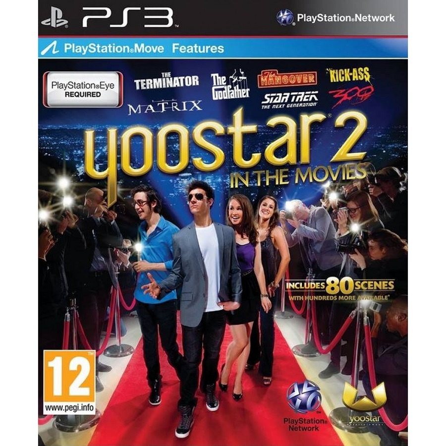 Игра Yoostar 2: In The Movies (PlayStation 3, Английская версия) купить по  низкой цене с доставкой в интернет-магазине OZON (248314361)