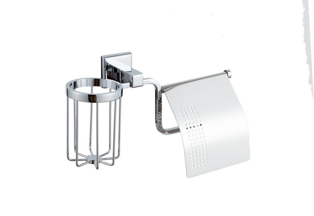 Держатель для туалетной бумаги закрытый с держателем освежителя воздуха ...