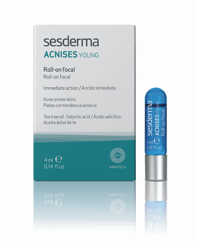 Средство роликовое для локального применения Sesderma Acnises Young, 4 мл  #1