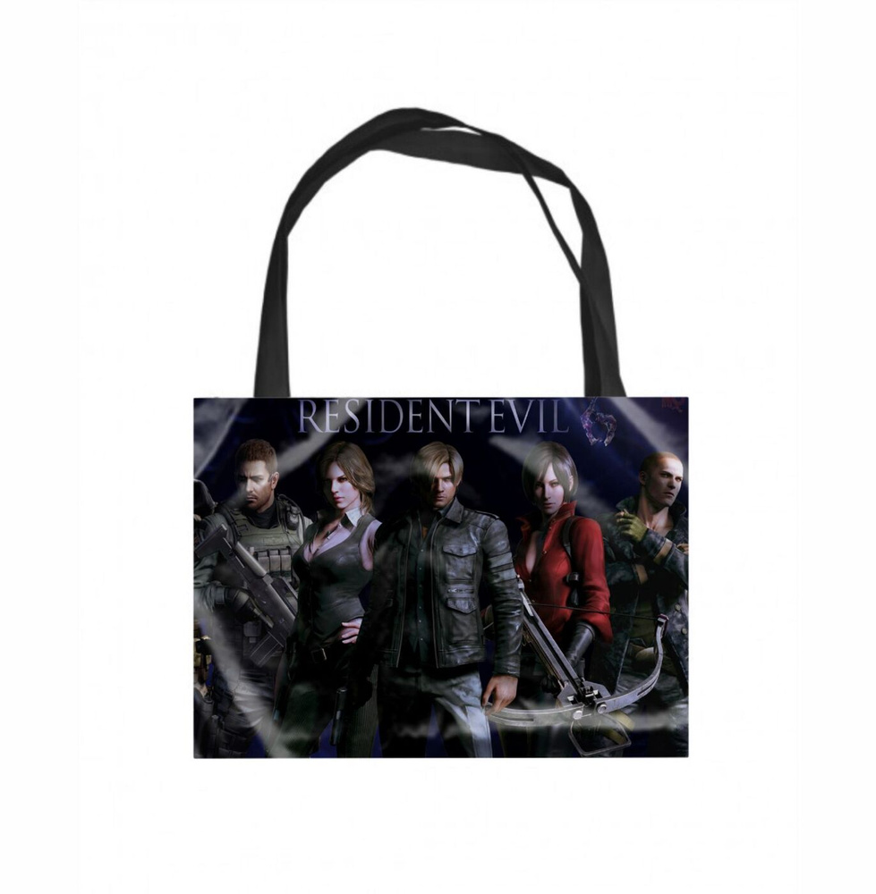 Сумка-шоппер MIGOM с принтом "Resident Evil, Резидент Эвил" - 8 ...