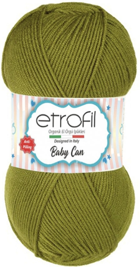 Пряжа Etrofil "BABY CAN" 100 гр, 250 м (100% антипиллинговый акрил), 3 шт/упаковка  #1