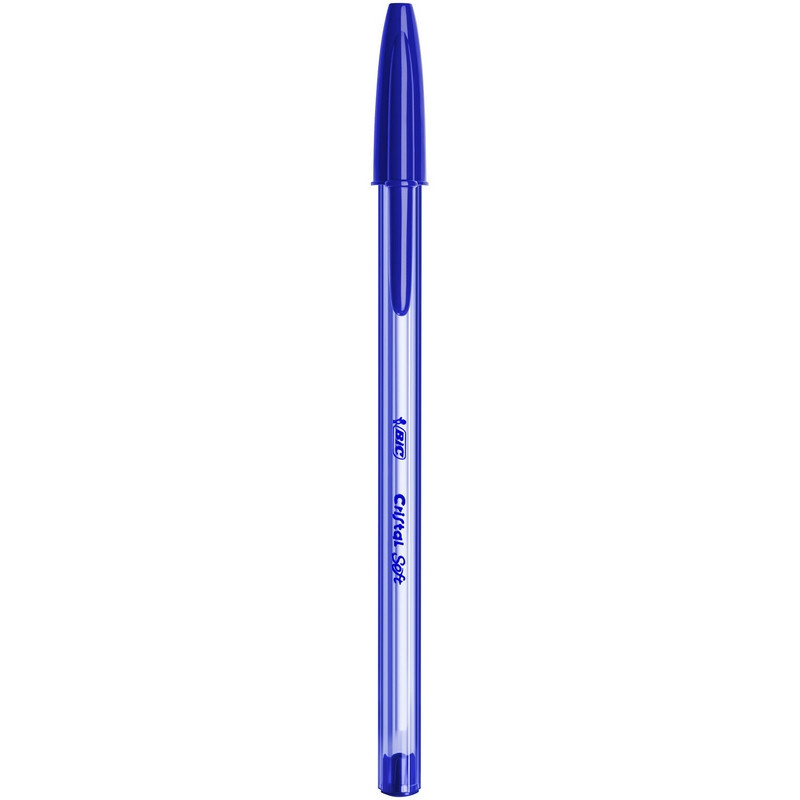 Ручка шариковая BIC Cristal Soft синий, 0,35мм, 951434 - 5 шт #1