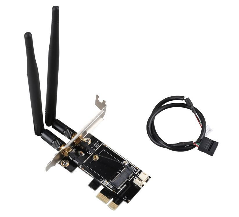Сетевой адаптер для Wi-Fi PCI-E X1 NGFF M.2 (E key) - купить с ...