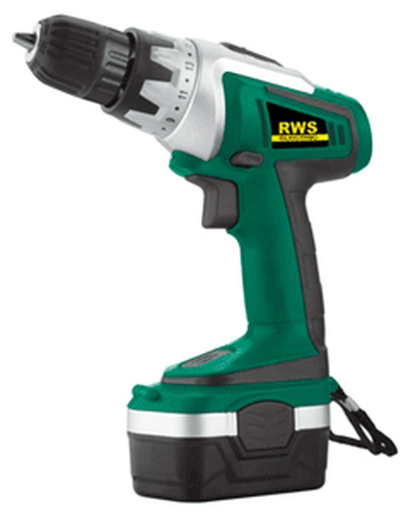 аккум. дрель-шуруповерт в кейсе "RWS" ДА-16,8 16,8В,0-550об./мин ...