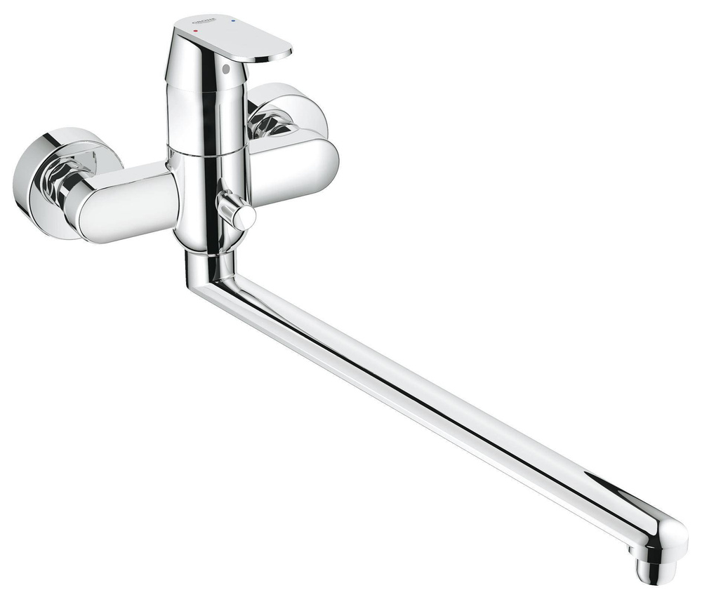 Смеситель для ванны GROHE Eurosmart Cosmopolitan, длинный излив, хром (32847000)  #1