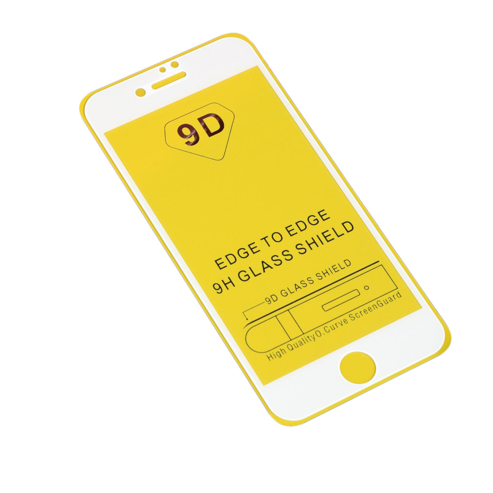 Защитное стекло Red Line для iPhone 7/8/SE 2020, Full Screen, полный клей,  белое - купить с доставкой по выгодным ценам в интернет-магазине OZON  (306580998)