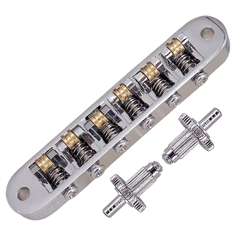 Silver Tune-O-Matic Electric Roller Saddle Bridge Бридж для ...