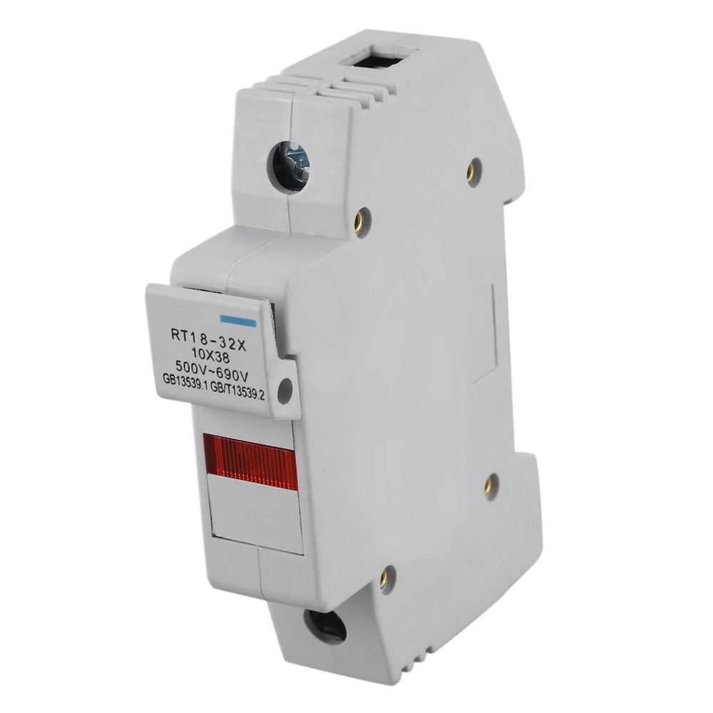 RT18-32X AC 380 В 32 А 1 полюс 10x38 мм Держатель предохранителя для ...