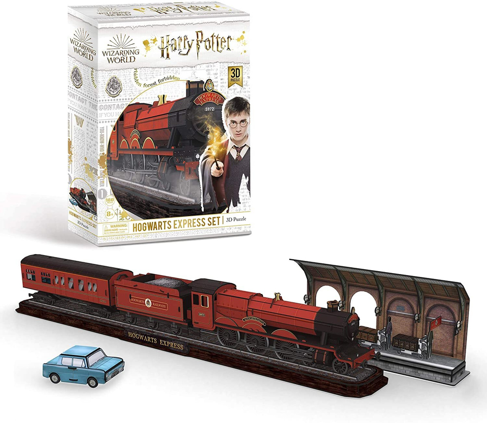 Puzzle 3d store harry potter hogwarts