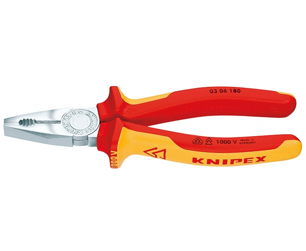 Плоскогубцы комбинированные KNIPEX KN-0306180 #1