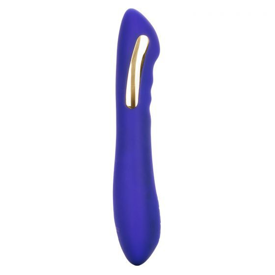 "Фиолетовый вибратор с электростимуляцией Intimate E-Stimulator Petite Wand - 18,5 см."  #1