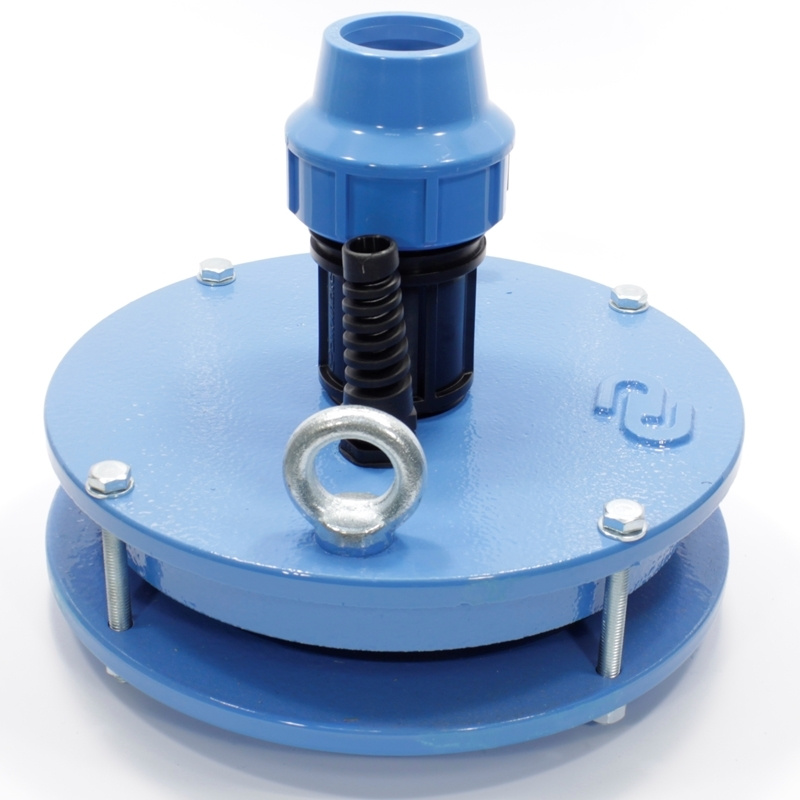 Оголовок для скважины 107-152-40, Джилекс ОС, чугун, до 500 кг, 6340 ...