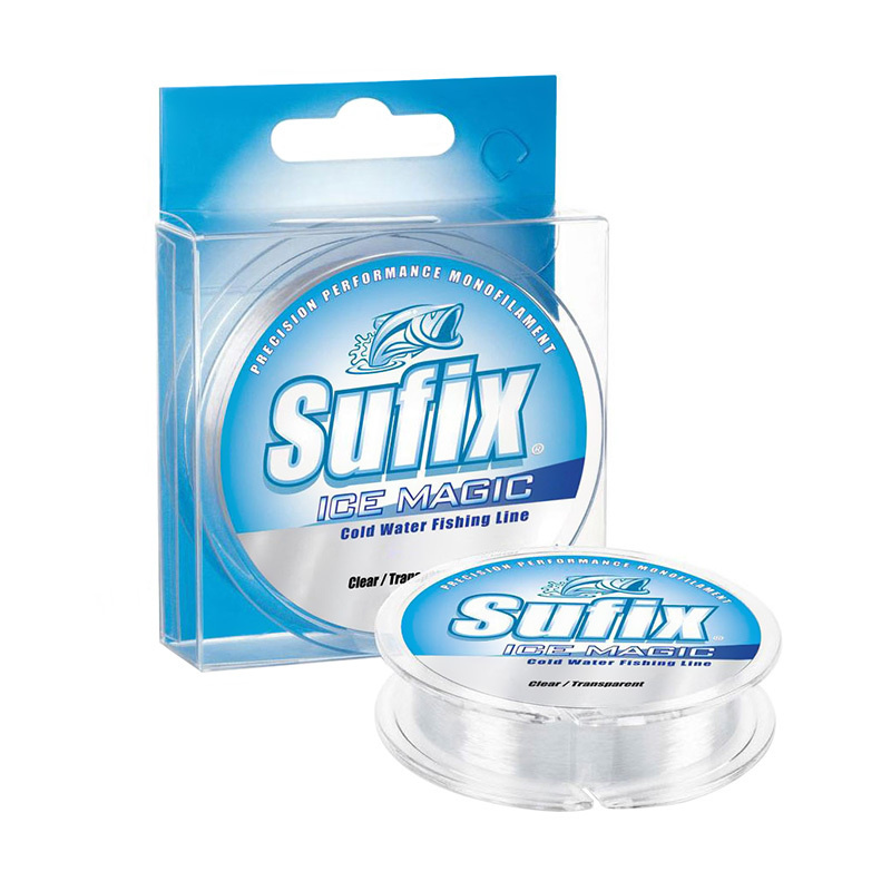 Леска зимняя SUFIX Ice Magic прозрачная 50м 0.245мм 5,4кг #1