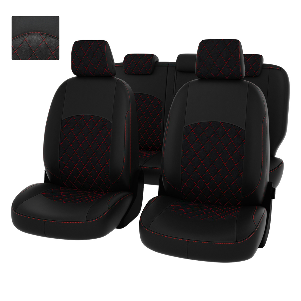 Чехлы в машину PSV для Ford Focus/Форд Фокус II 2005-2011 г. - (Ghia ...