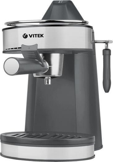 Кофеварка Рожковая VITEK Graphite VT-1524, Разноцветный - Купить С.