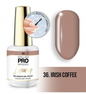 Mollon Pro/ Гель-лак LUXURY COLOR COAT №036 IRISH COFFEE (8 ml) #1