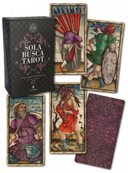 Sola Busca Tarot. Таро Сола Буска (музейное качество) купить на